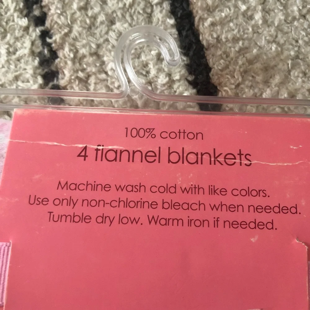 Carter’s flannel blankets NWT